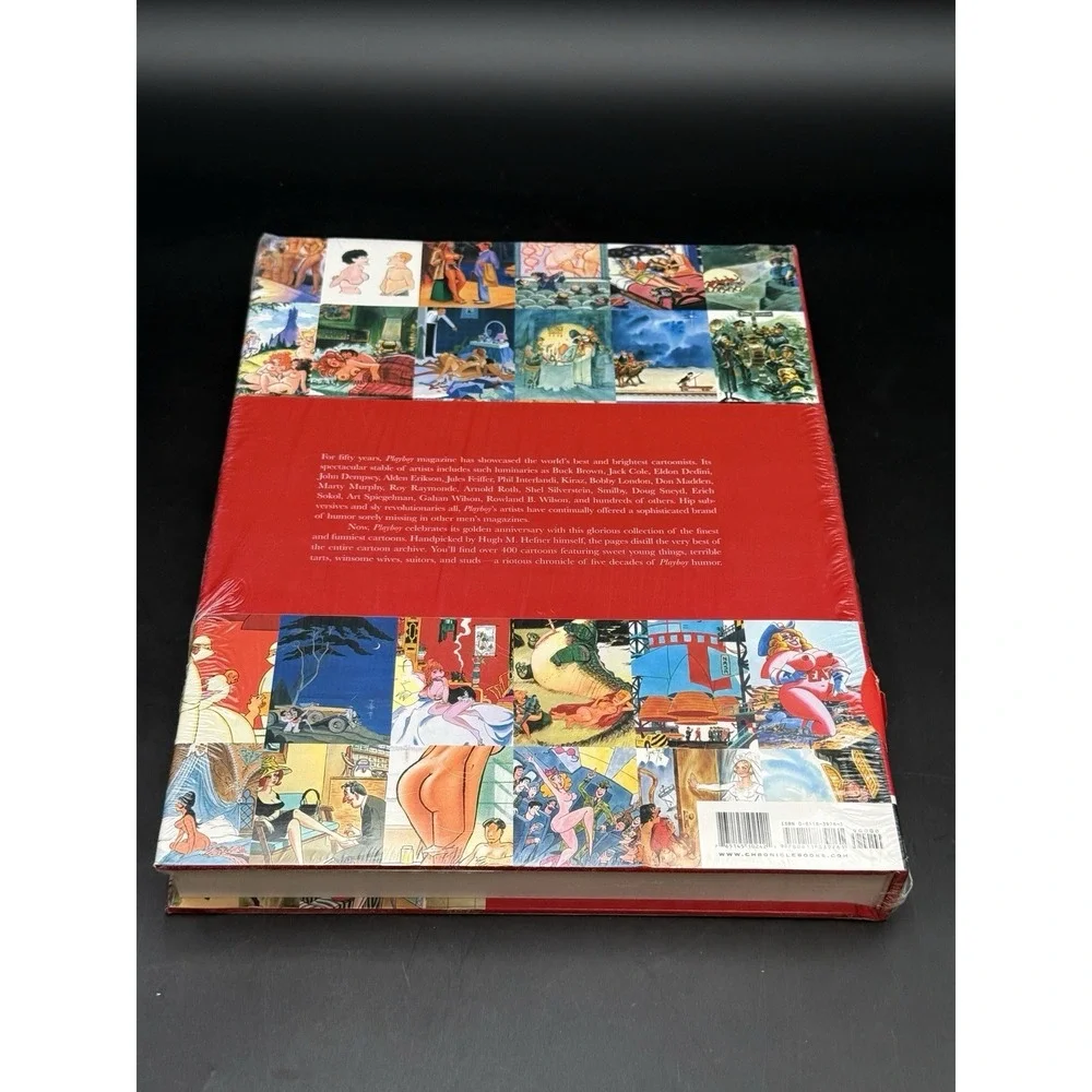 Playboy‎ 50 Years The Cartoons Book 2004 Hardcover, Sealed